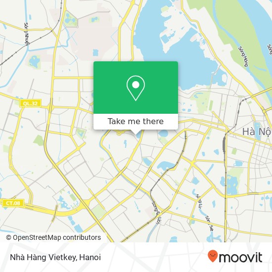 Nhà Hàng Vietkey, PHỐ Phạm Huy Thông Quận Ba Đình, Hà Nội map