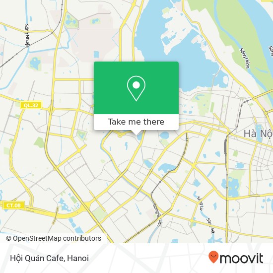 Hội Quán Cafe, PHỐ Phạm Huy Thông Quận Ba Đình, Hà Nội map