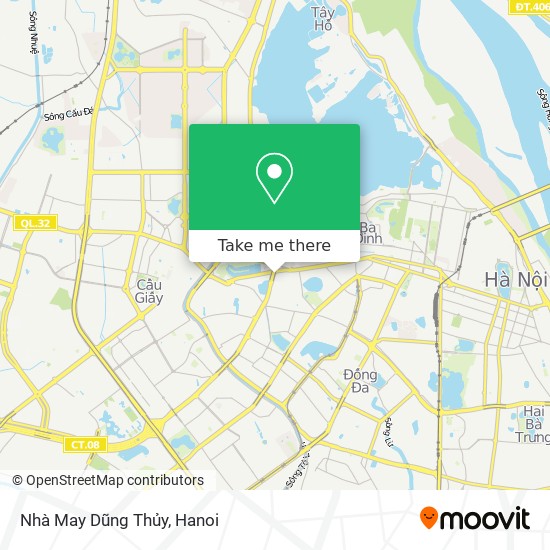 Nhà May Dũng Thủy map