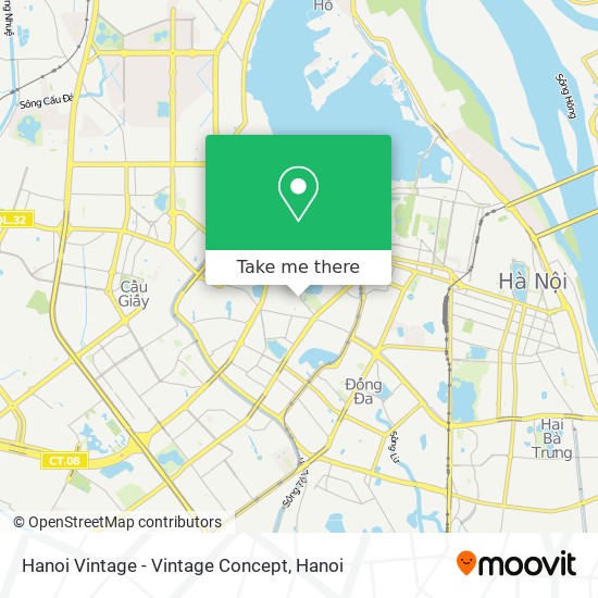 Hanoi Vintage - Vintage Concept map