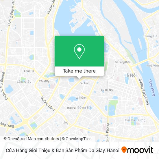 Cửa Hàng Giới Thiệu & Bán Sản Phẩm Da Giày map