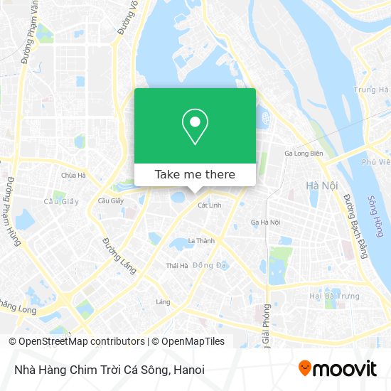 Nhà Hàng Chim Trời Cá Sông map