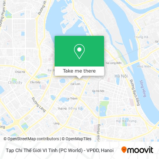 Tạp Chí Thế Giới VI Tính (PC World) - VPĐD map