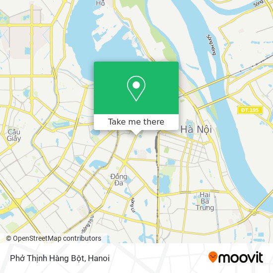 Phở Thịnh Hàng Bột map