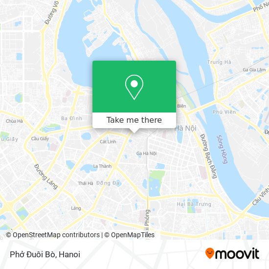 Phở Đuôi Bò map