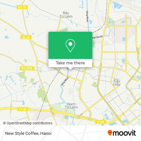 New Style Coffee map