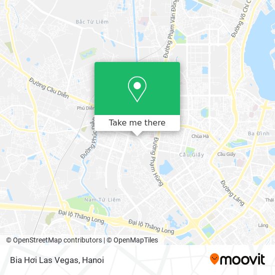 Bia Hơi Las Vegas map