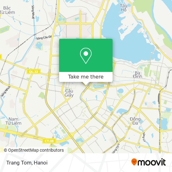 Trang Tom map