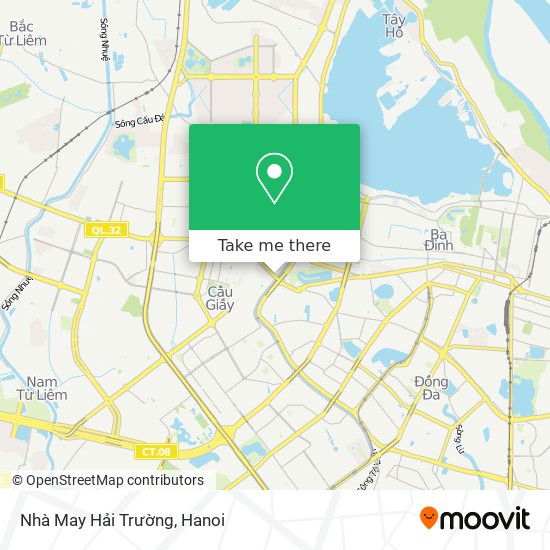 Nhà May Hải Trường map