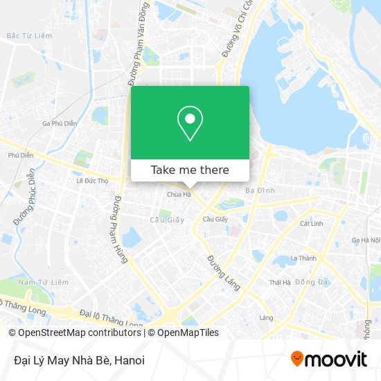 Đại Lý May Nhà Bè map