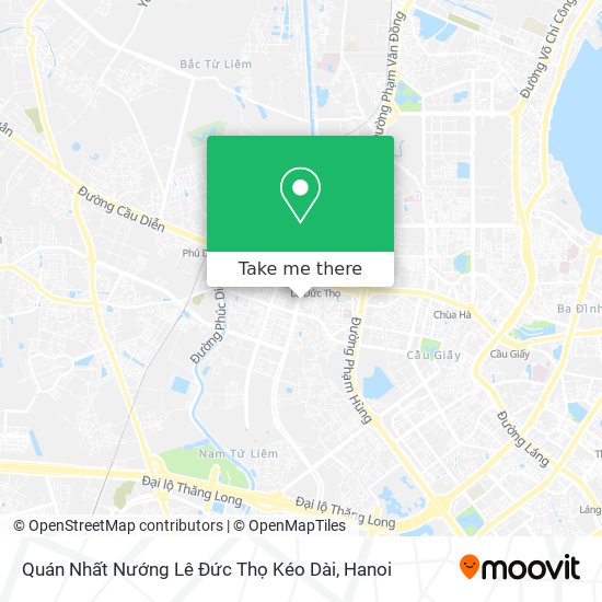 Quán Nhất Nướng Lê Đức Thọ Kéo Dài map