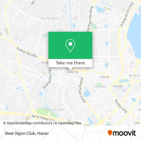 Beer Ngon Club map