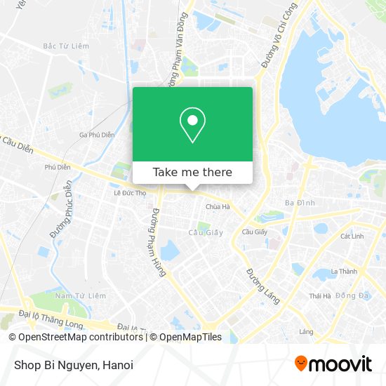 Shop Bi Nguyen map