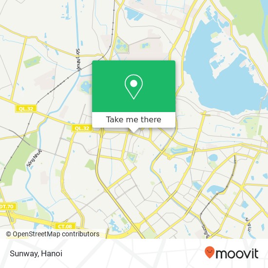 Sunway, 366 ĐƯỜNG Cầu Giấy Quận Cầu Giấy, Hà Nội map