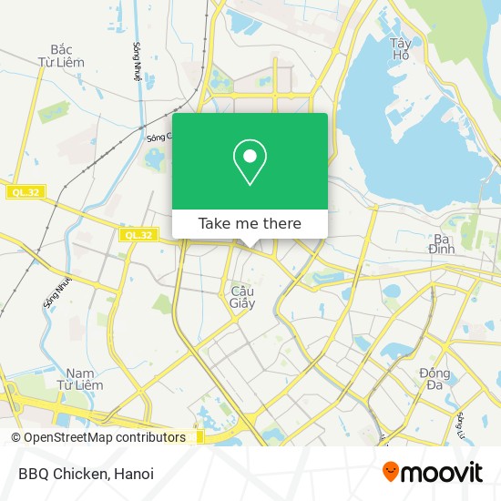 BBQ Chicken map