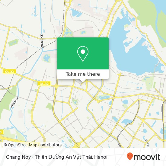 Chang Noy - Thiên Đường Ăn Vặt Thái, ĐƯỜNG Nguyễn Khánh Toàn Quận Cầu Giấy, Hà Nội map