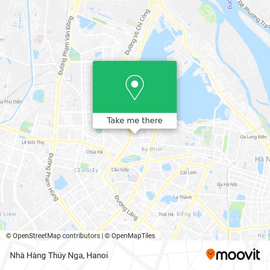 Nhà Hàng Thúy Nga map