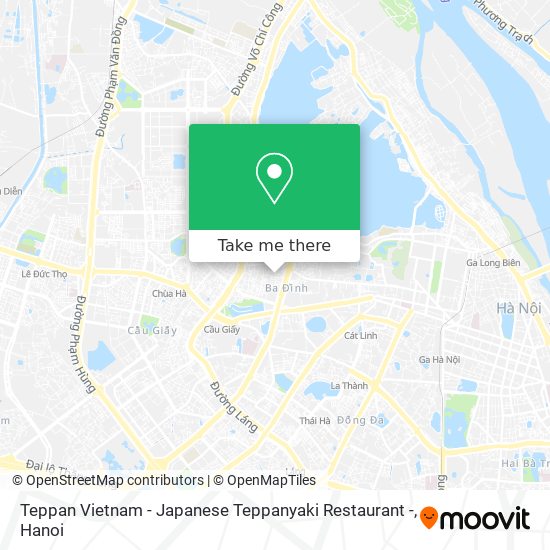 Teppan Vietnam - Japanese Teppanyaki Restaurant - map