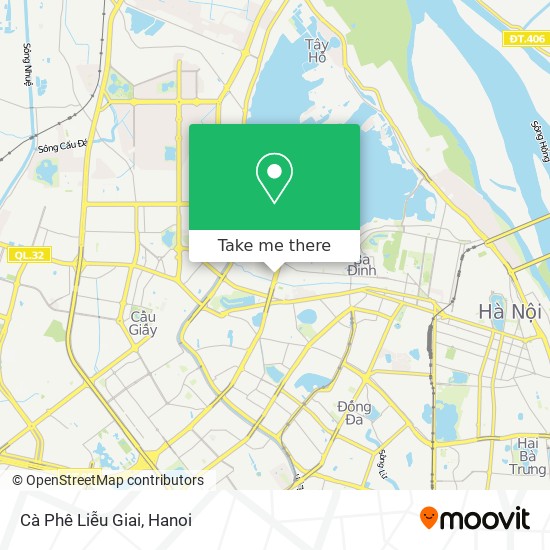 Cà Phê Liễu Giai map