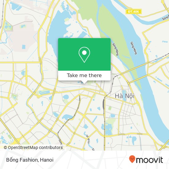 Bống Fashion, PHỐ Đội Cấn Quận Ba Đình, Hà Nội map