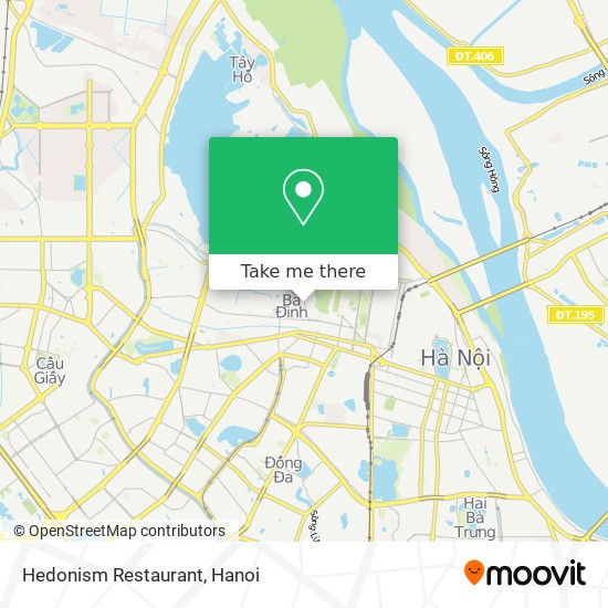 Hedonism Restaurant map