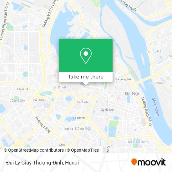 Đại Lý Giày Thượng Đình map