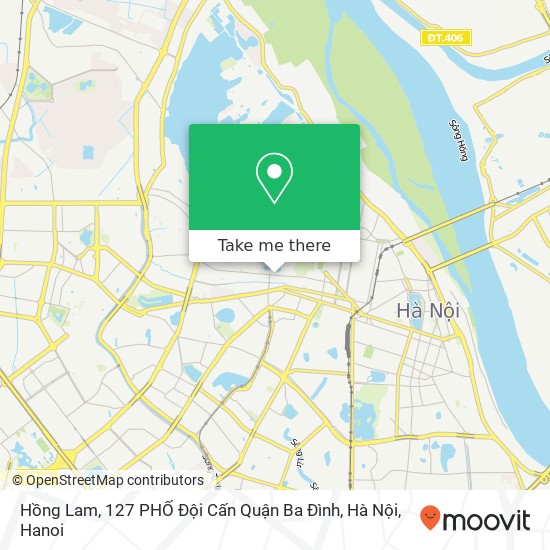 Hồng Lam, 127 PHỐ Đội Cấn Quận Ba Đình, Hà Nội map