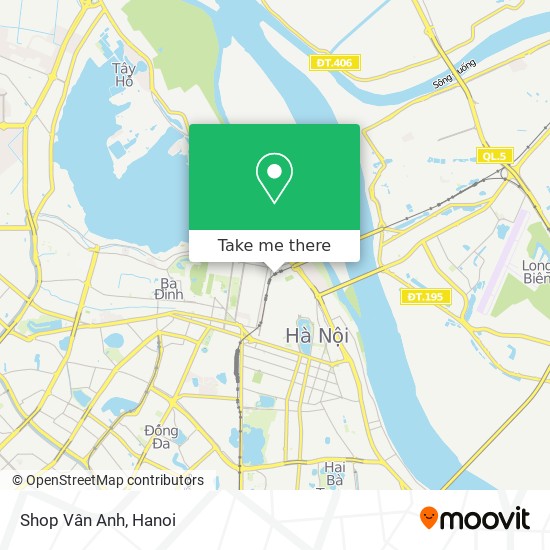 Shop Vân Anh map