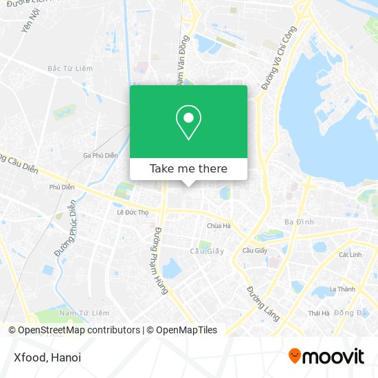 Xfood map