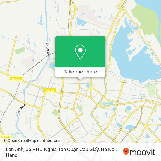 Lan Anh, 65 PHỐ Nghĩa Tân Quận Cầu Giấy, Hà Nội map