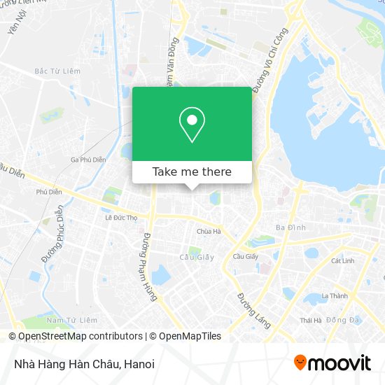 Nhà Hàng Hàn Châu map