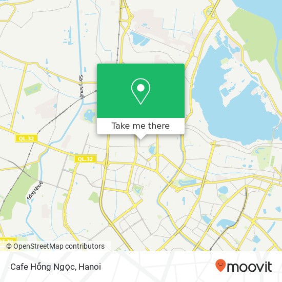 Cafe Hồng Ngọc, PHỐ Nghĩa Tân Quận Cầu Giấy, Hà Nội map