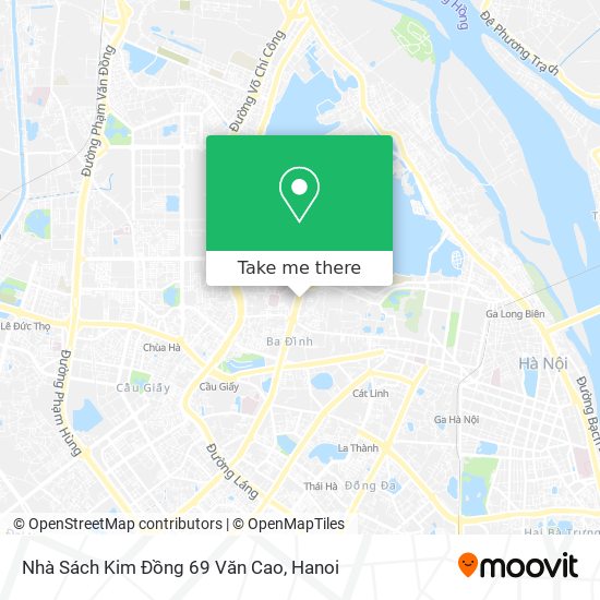 Nhà Sách Kim Đồng 69 Văn Cao map