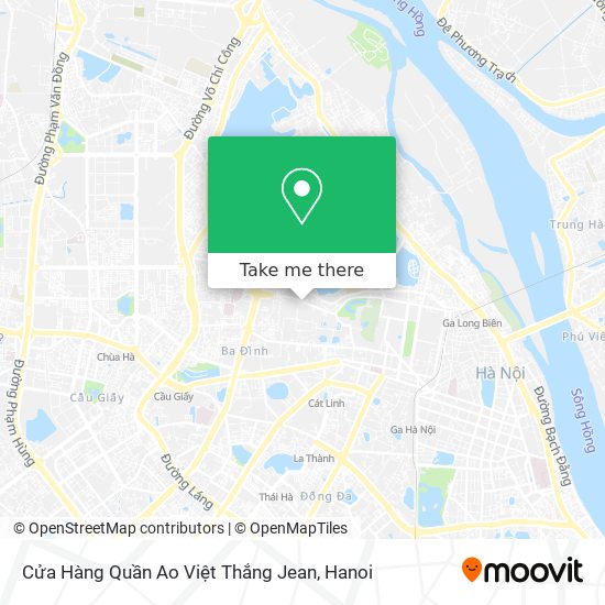 Cửa Hàng Quần Ao Việt Thắng Jean map