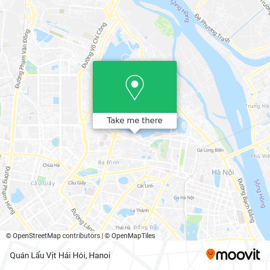 Quán Lẩu Vịt Hải Hói map