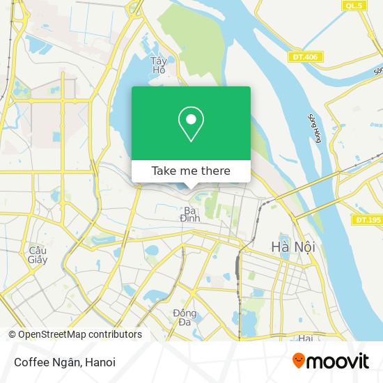 Coffee Ngân map