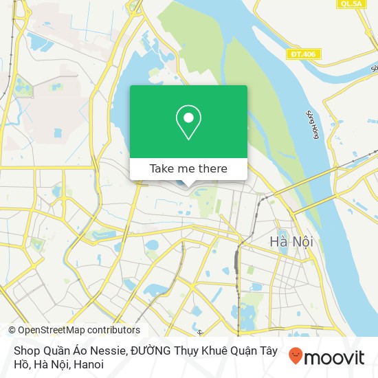 Shop Quần Áo Nessie, ĐƯỜNG Thụy Khuê Quận Tây Hồ, Hà Nội map