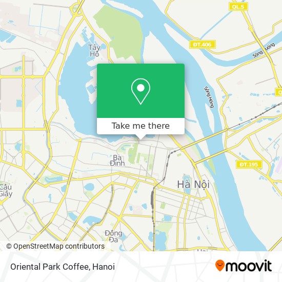 Oriental Park Coffee map