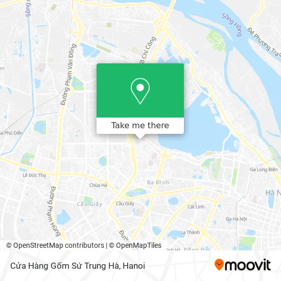 Cửa Hàng Gốm Sứ Trung Hà map