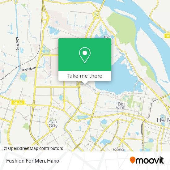 Fashion For Men map