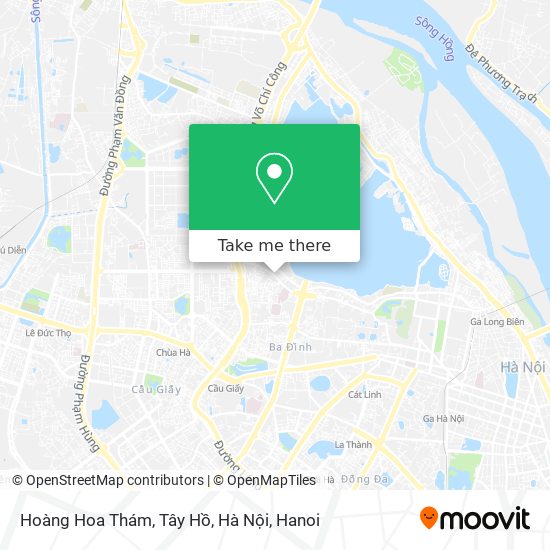 Hoàng Hoa Thám, Tây Hồ, Hà Nội map