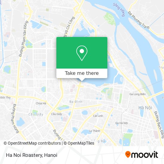Ha Noi Roastery map