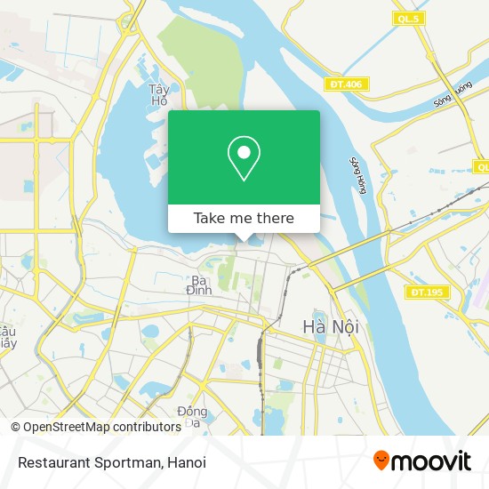 Restaurant Sportman map