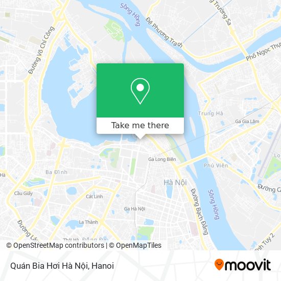 Quán Bia Hơi Hà Nội map