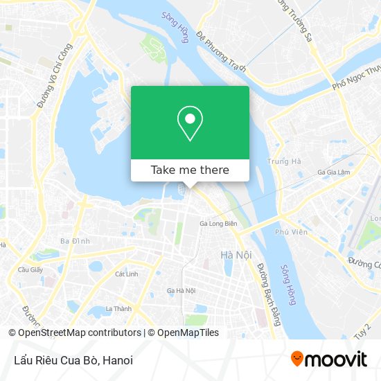 Lẩu Riêu Cua Bò map