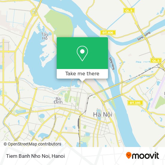 Tiem Banh Nho Noi map