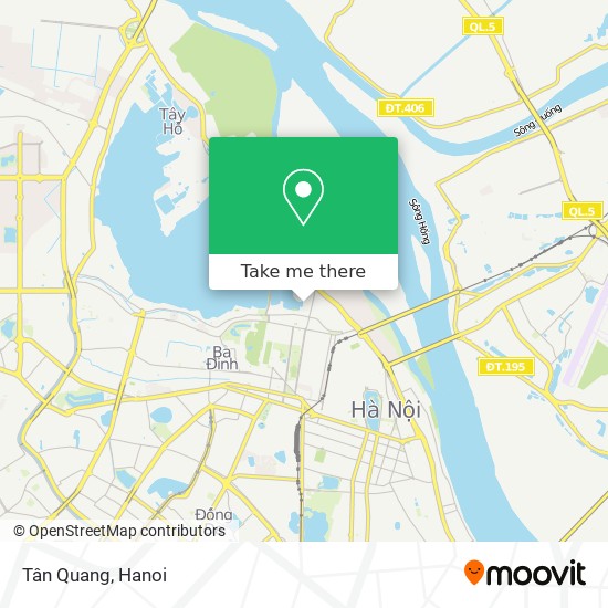 Tân Quang map