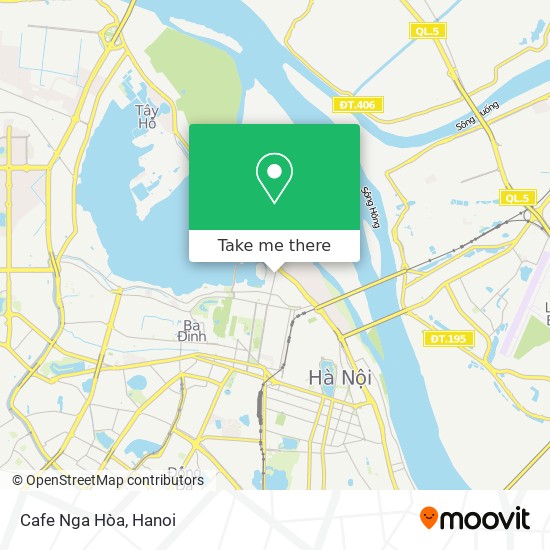 Cafe Nga Hòa map