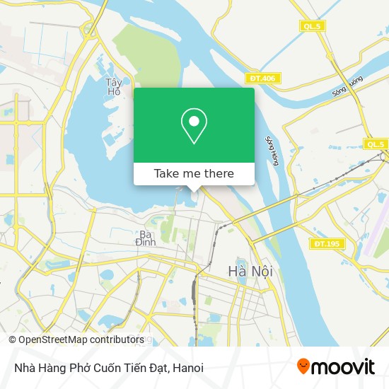 Nhà Hàng Phở Cuốn Tiến Đạt map