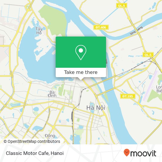 Classic Motor Cafe map